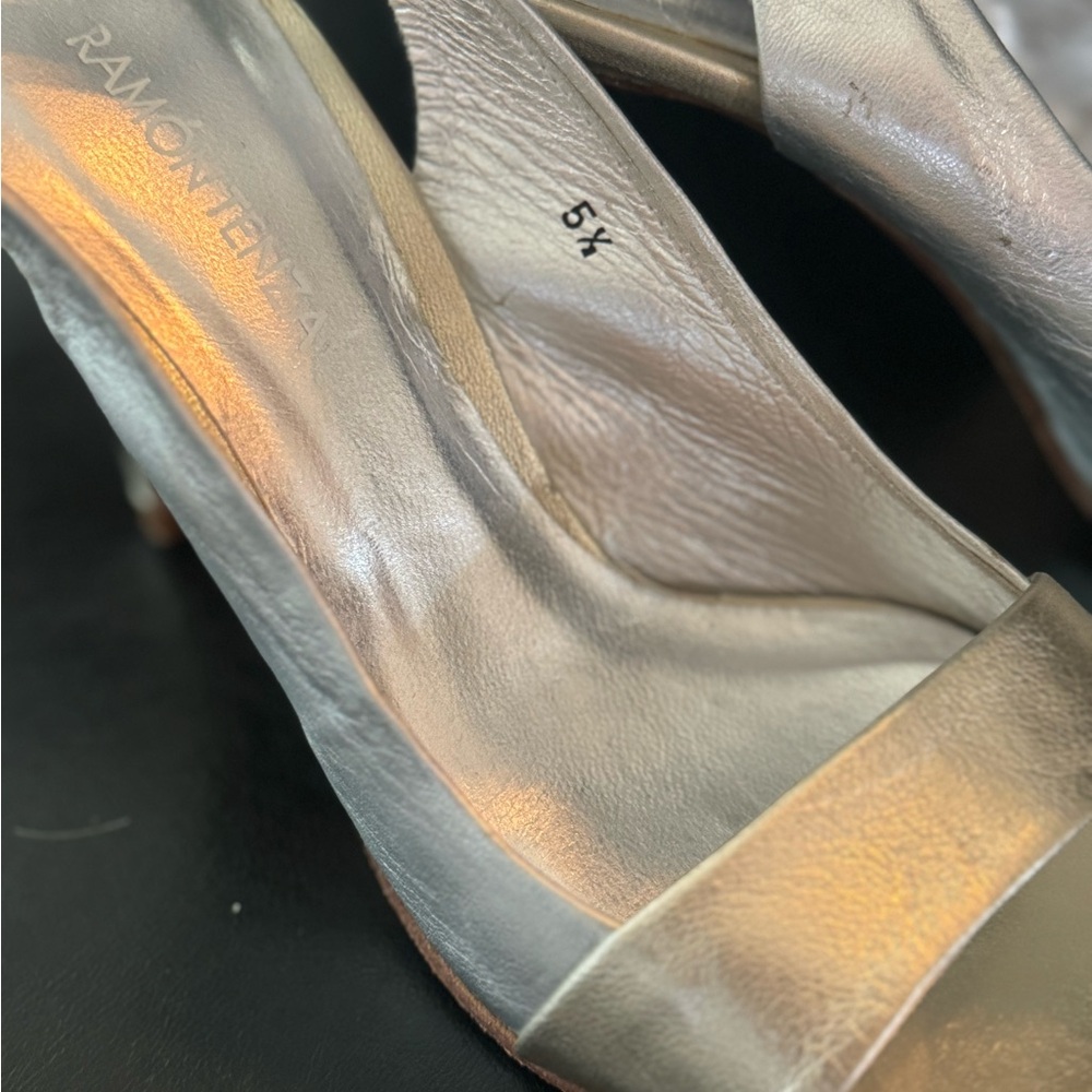 Silver Stilettos.